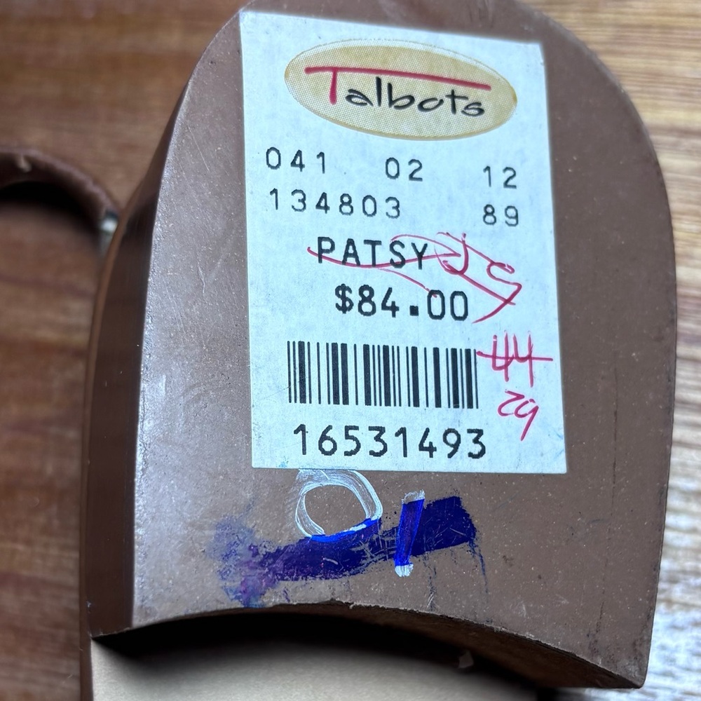 NWT Talbots Cap Toe “Patsy” Slingback Shoes! - Picture 9 of 9